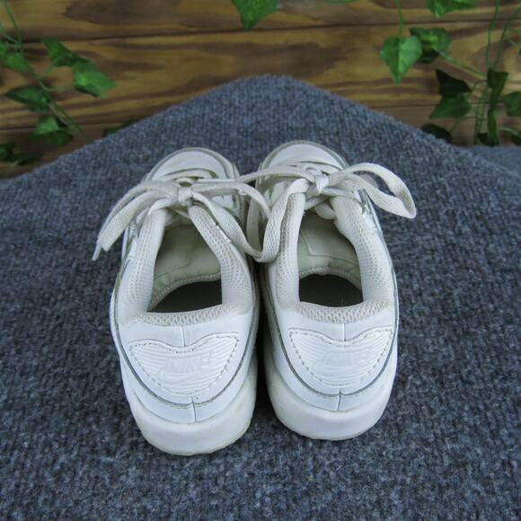 Nike Unisex Sneaker Air Max Sz T 10 Medium White Synthetic Lace Up - Picture 4 of 6